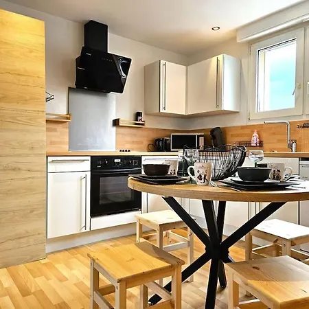 Beau T2 Au Calme, 15 Min A Pied Du Centre Apartman *